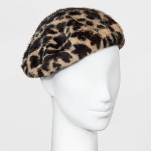 Leopard Beret